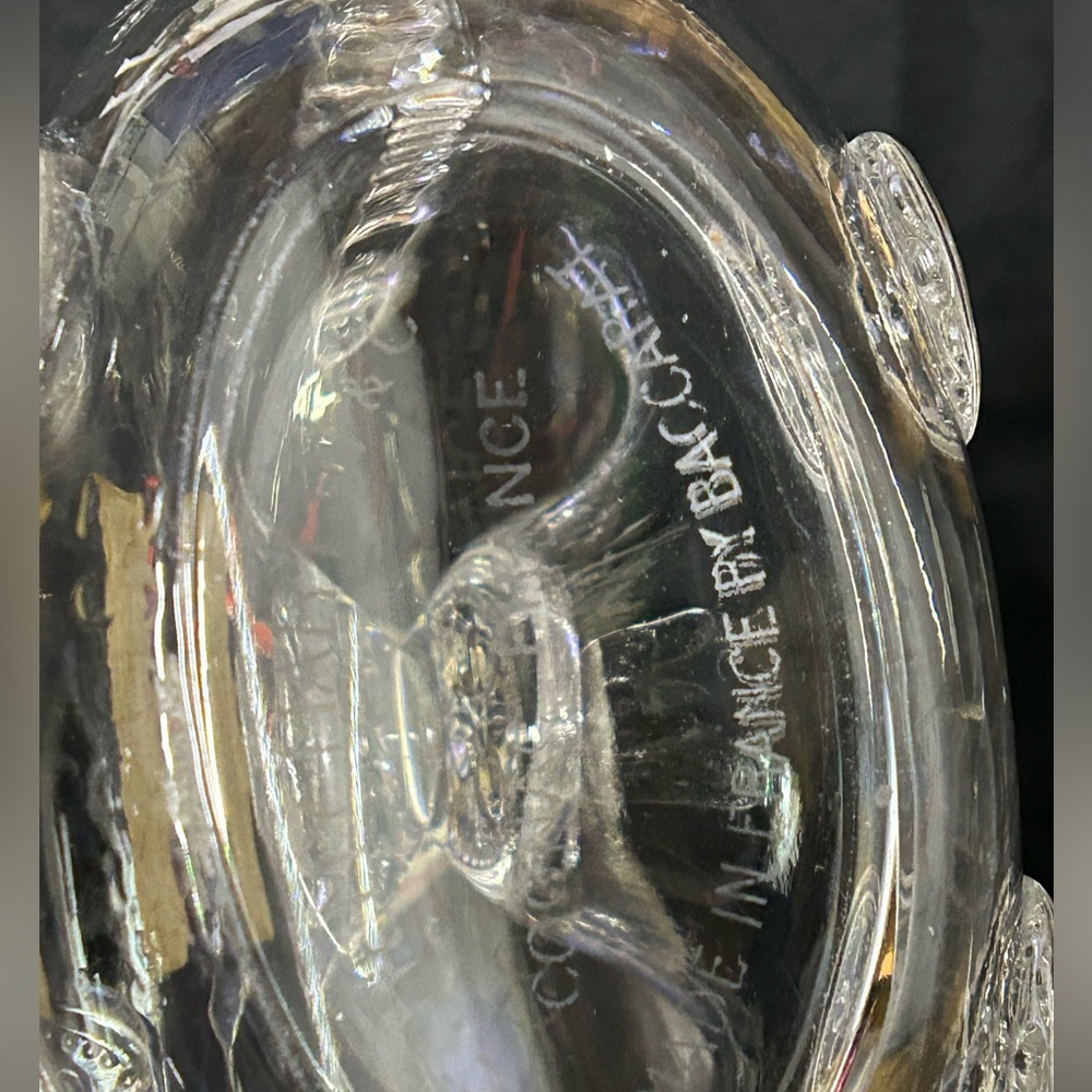 Empty Vintage Baccarat Crystal Remy Martin Louis XIII Cognac Decanter - Picture 11 of 14